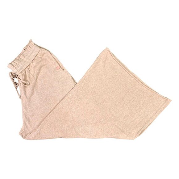 Lunya Cozy Cotton Silk Relaxed Wide Leg Loungewear Pants - Size Large - Picture 3 of 9